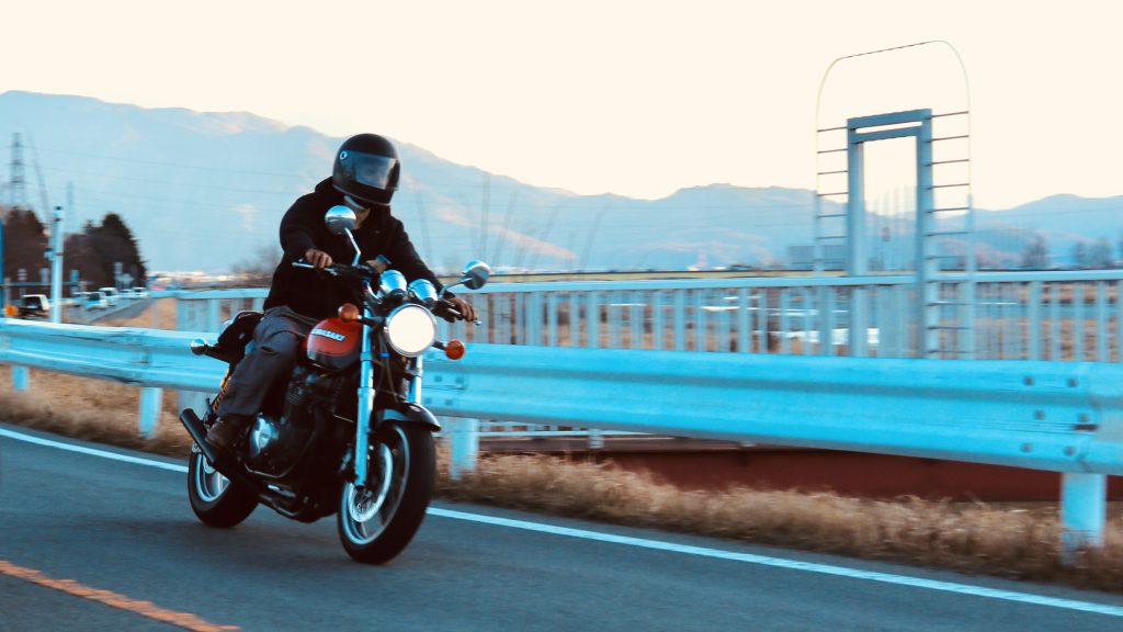 山梨バイク撮影