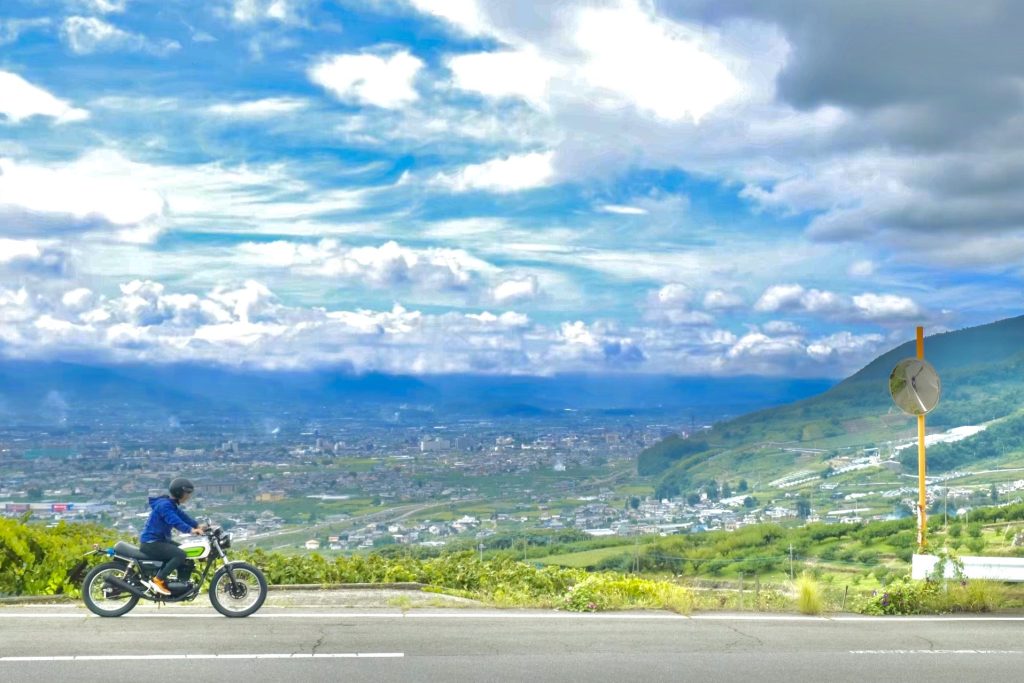 山梨ツーリングフルーツライン