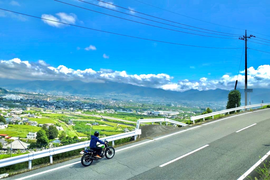 山梨温泉ツーリングフルーツライン